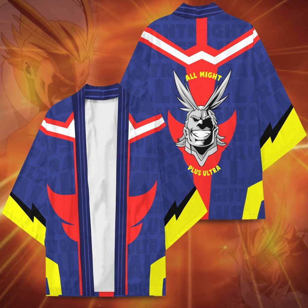 all might plus ultra kimono 990728 - Anime Kimono Shop