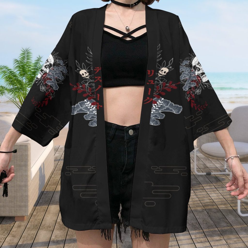 death note shinigami kimono 101087 - Anime Kimono Shop