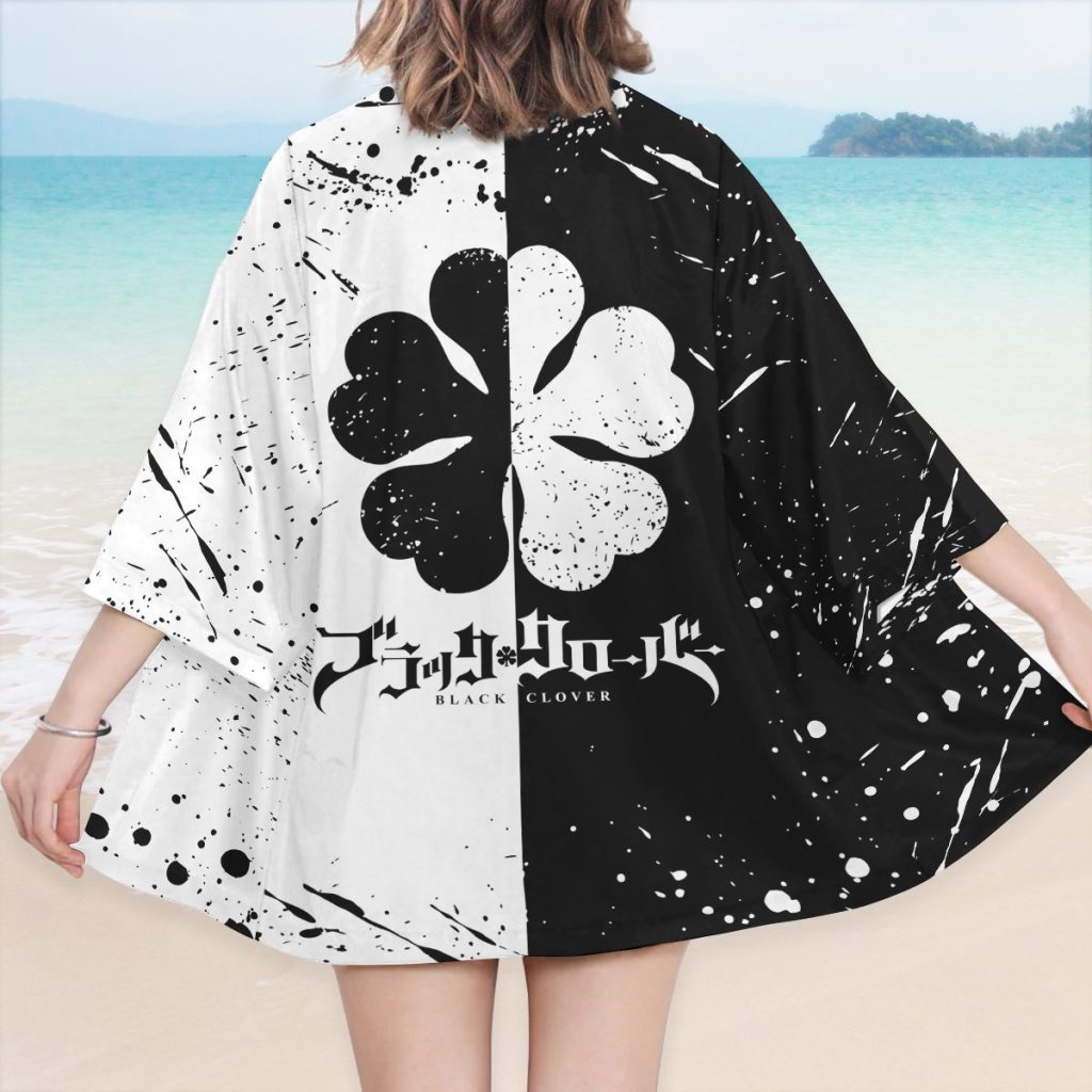 five leaf clover kimono 683162 - Anime Kimono Shop