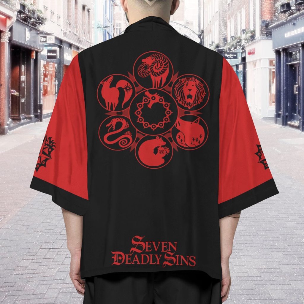 seven deadly beasts kimono 353485 - Anime Kimono Shop