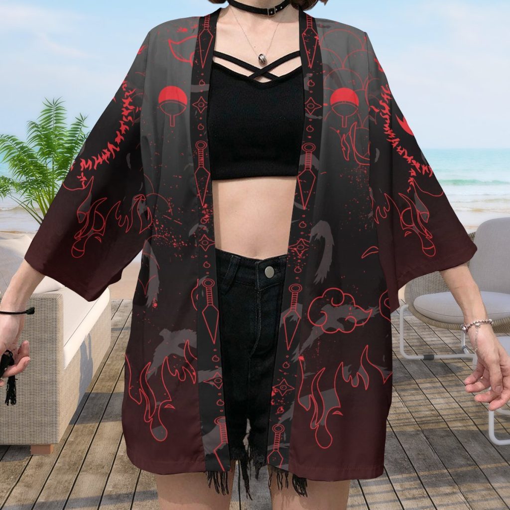 uchiha emblem kimono 224830 - Anime Kimono Shop