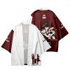 Anime SPY X FAMILY Kimono Cosplay Costume Anya Forger Kimono Haori Cloak Harajuku Tops Bathrobe Halloween 1 - Anime Kimono Shop