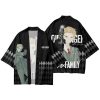 Anime SPY X FAMILY Kimono Cosplay Costume Anya Forger Kimono Haori Cloak Harajuku Tops Bathrobe Halloween 5 - Anime Kimono Shop