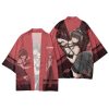 Anime SPY X FAMILY Kimono Cosplay Costume Anya Forger Kimono Haori Cloak Harajuku Tops Bathrobe Halloween 9 - Anime Kimono Shop